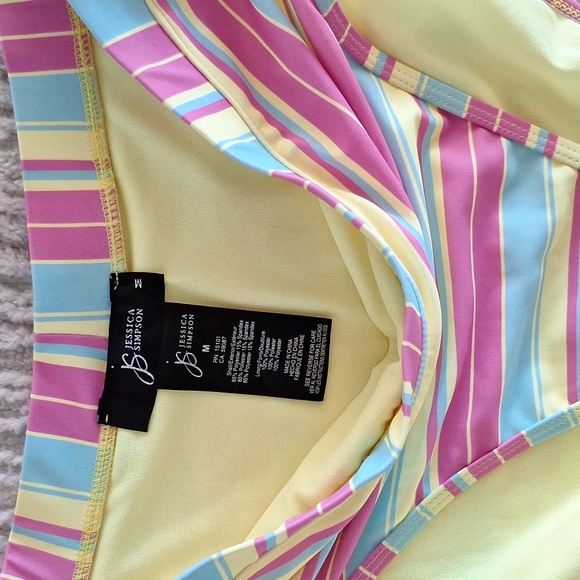 NWOT [M] Vintage Jessica 2pc bikini/ waist wrap - Picture 6 of 9